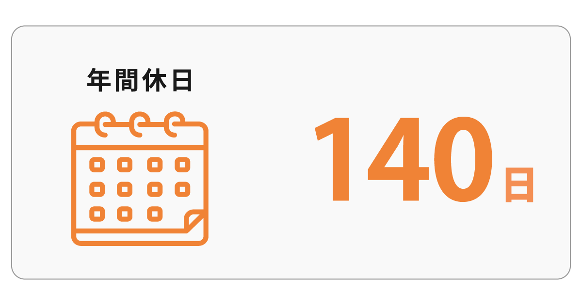 【1200×630】4年間休日 年間休日:140日